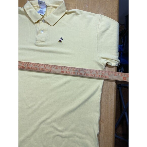 VTG Walt Disney World Polo Shirt Embroidered Mickey Mouse 90s SZ L 24pit2pit - Picture 7 of 8